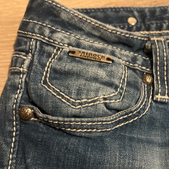 Express Vintage Rerock Skinny Leg Light Denim Women’s Blue Jeans Size 0R - Picture 5 of 13